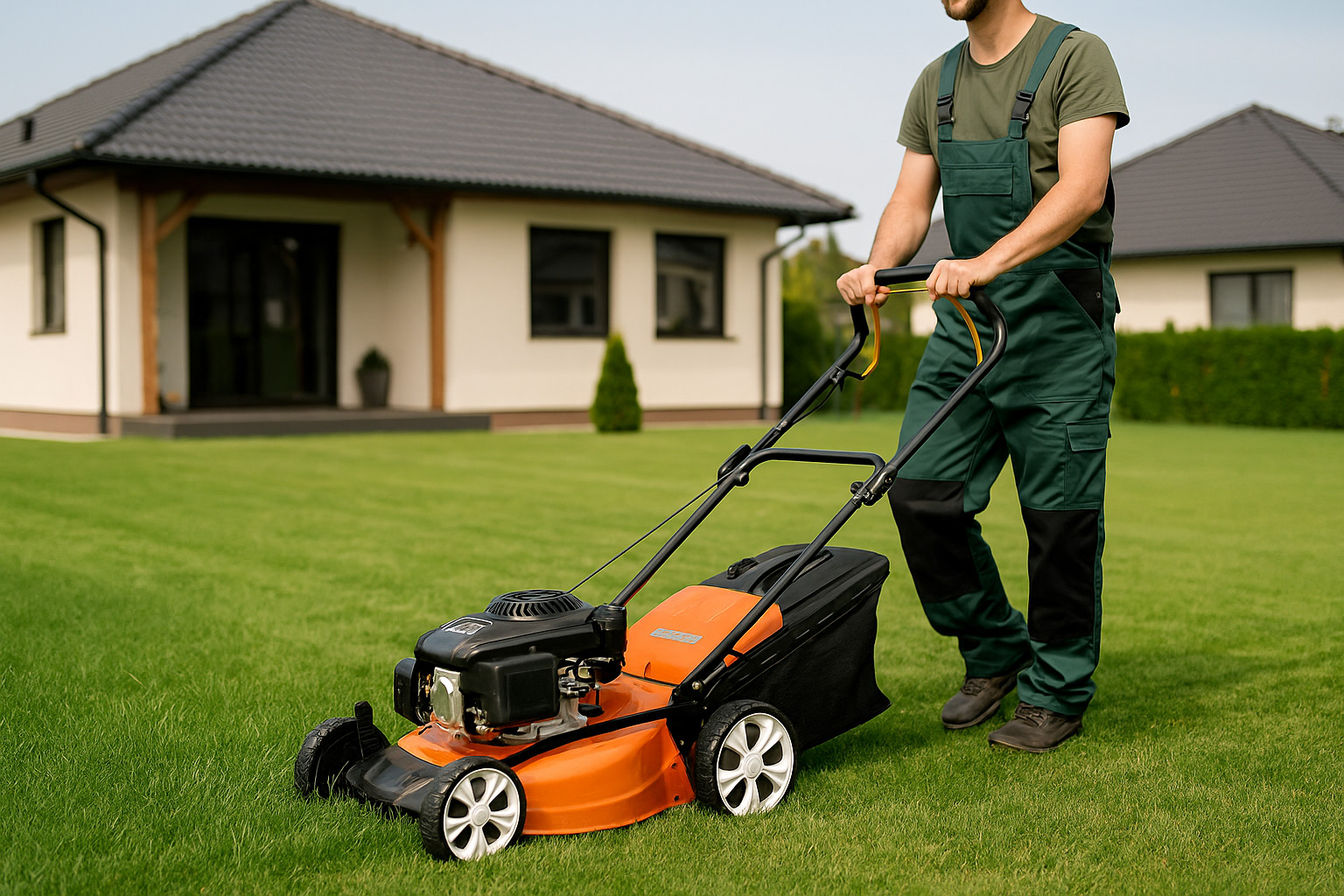 „Professzionális fűkaszálás rendezett családi házas övezetekben – Fót, Csömör, Vecsés, Gyál, Alsónémedi, Dunaharaszti, Szigetszentmiklós és Szigethalom térségében | Fűkert.hu”